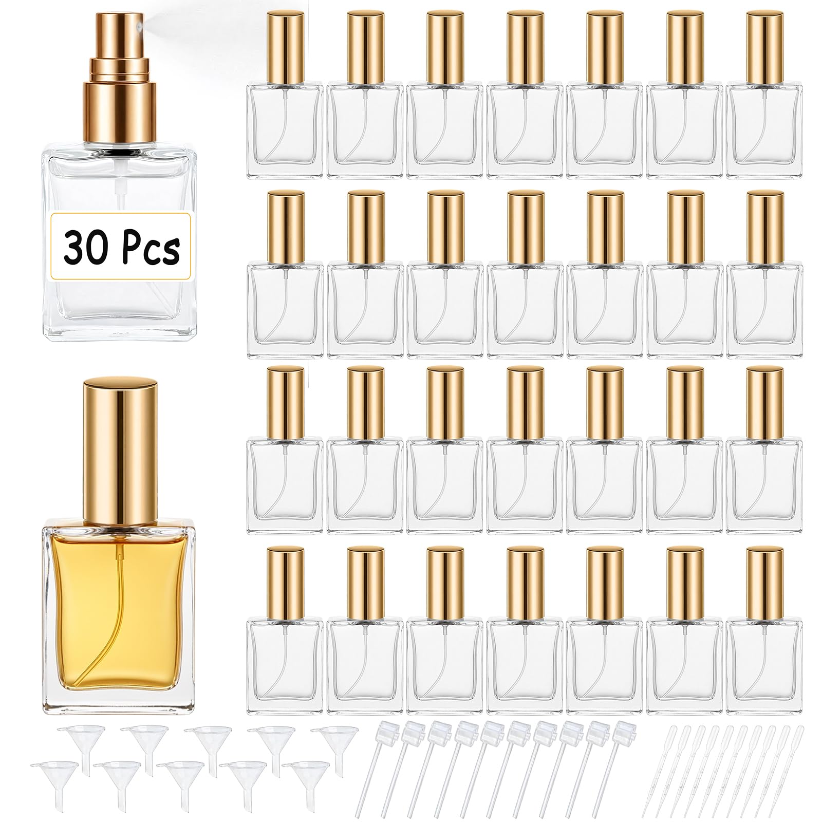 Perfume Fragrance Book - Hoge kwaliteit 30 15ml glazen parfumspuitflessen