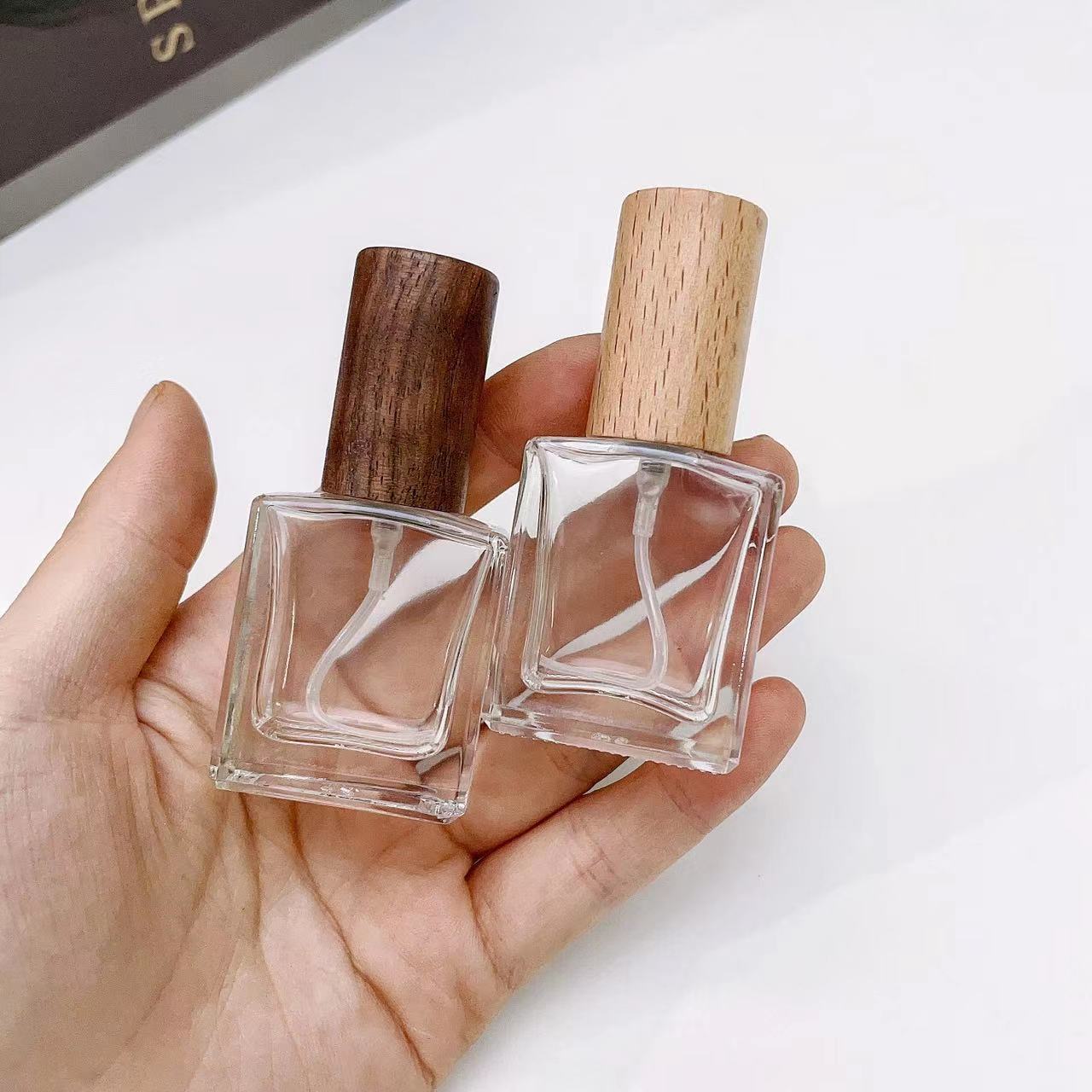 Perfume Fragrance Book - 10Ml Transparante Dikke Glazen Parfumspuitfles Met