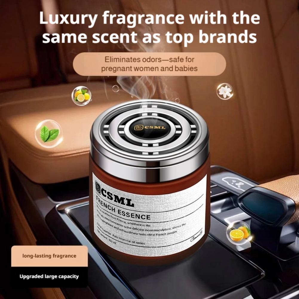 Cologne Solid Balm - Auto-luchtverfrisser Aromatherapie Vaste balsem Langdurige auto-parfumverspreider