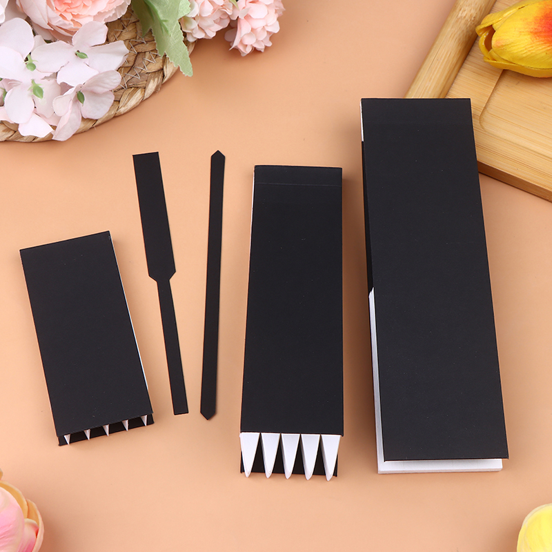 Perfume Fragrance Book - 100/500 Stuks Zwart Testen Aromatherapie Geur