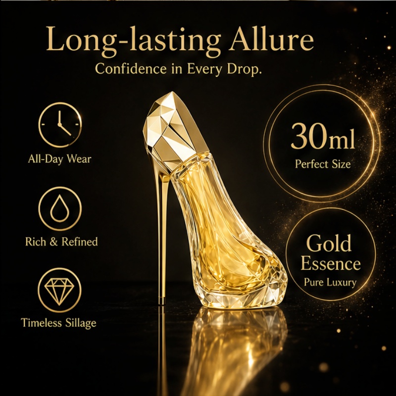Luxueus gouden damesparfum in  - Perfume High Fragrance recensie en prijs