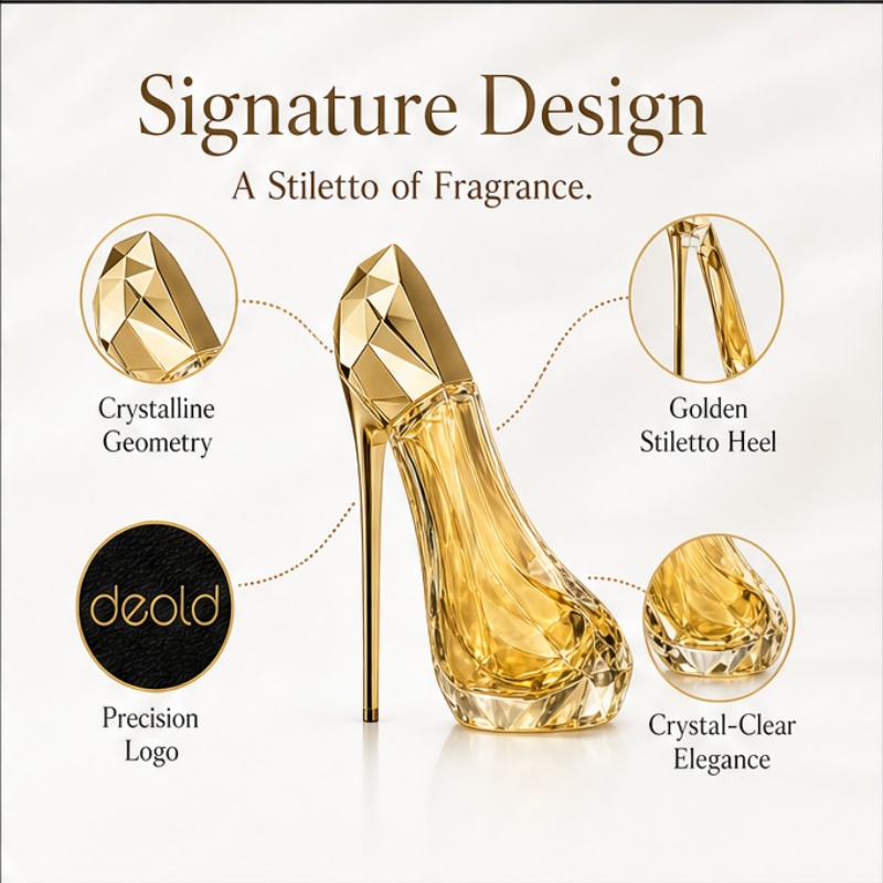 Luxueus gouden damesparfum in  - Perfume High Fragrance recensie en prijs