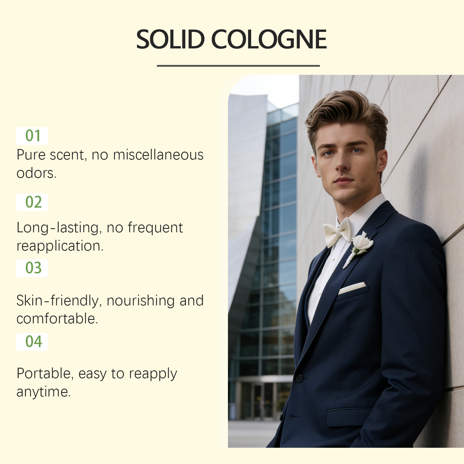 4-in-1 Feromoon Solid Cologne  - Cologne Solid Balm recensie en prijs