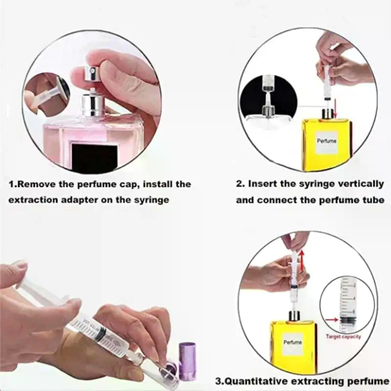 1/3 Stuks Spuit Plastic Parfum - Perfume Fragrance Book recensie en prijs