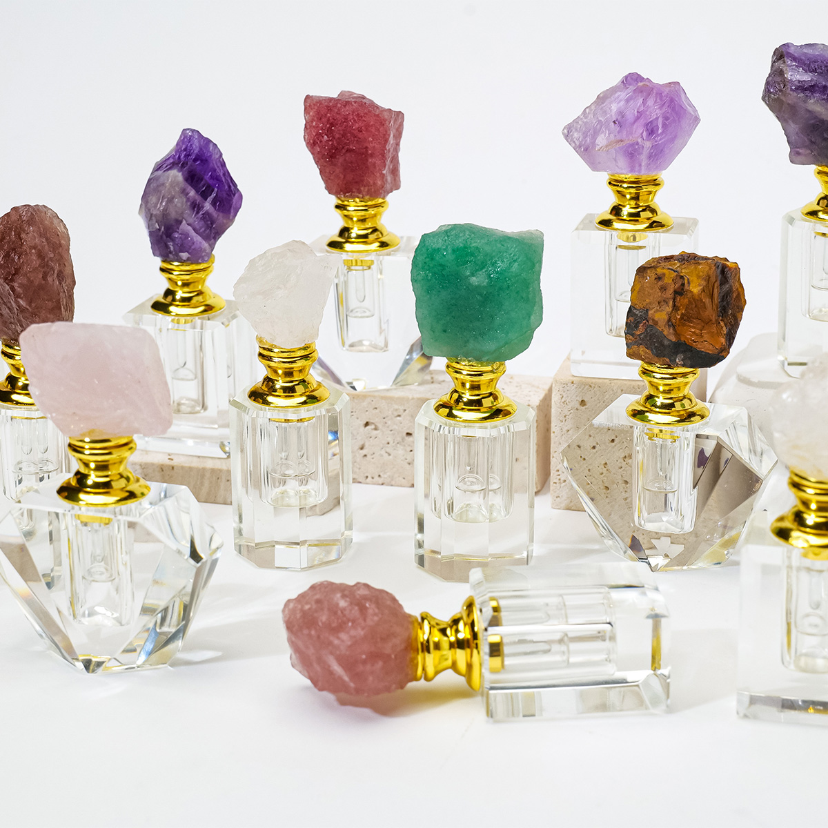 1PC Natuurlijke Amethist Krist - Perfume Fragrance Book recensie en prijs