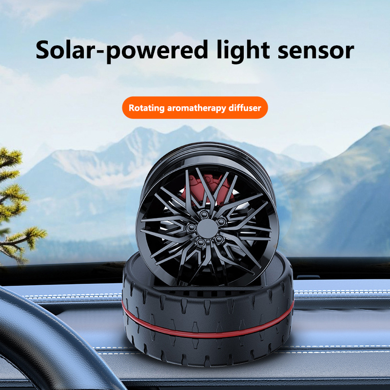 Solar Light Wheel Hub Autoparf - Perfume Fragrance Wheel recensie en prijs